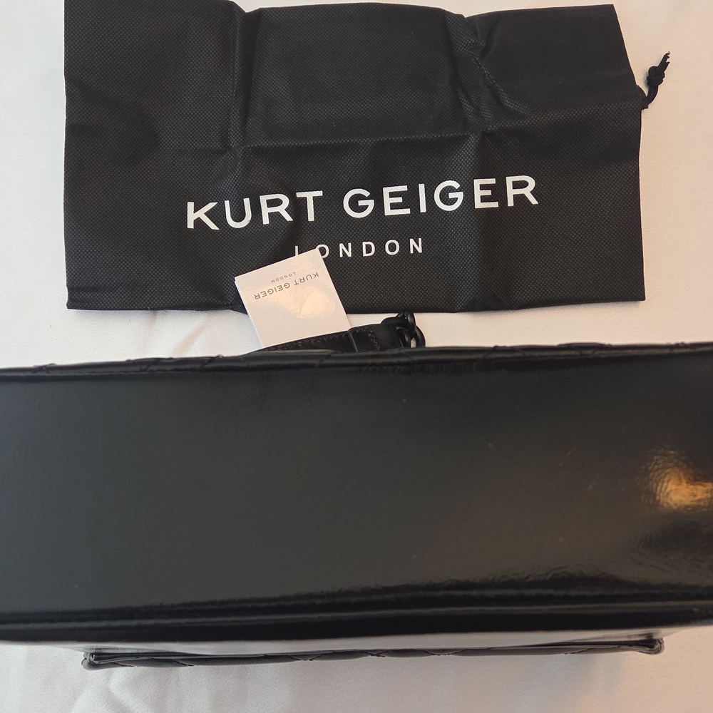 Kurt Geiger Britton Black Quilted Women's Bag - Picture 7 of 7